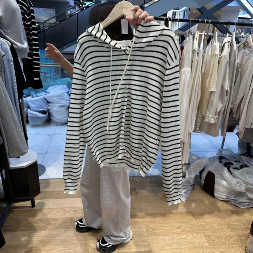 TARA韓國直郵女裝新款26春夏時尚人氣休閑針織衫不含內搭TARA針織衫