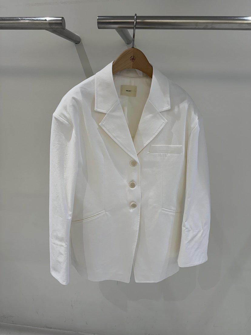 SELECT MARKET韓國直郵女士新款熱賣真品26春夏職業夾克SELECT MARKET夾克