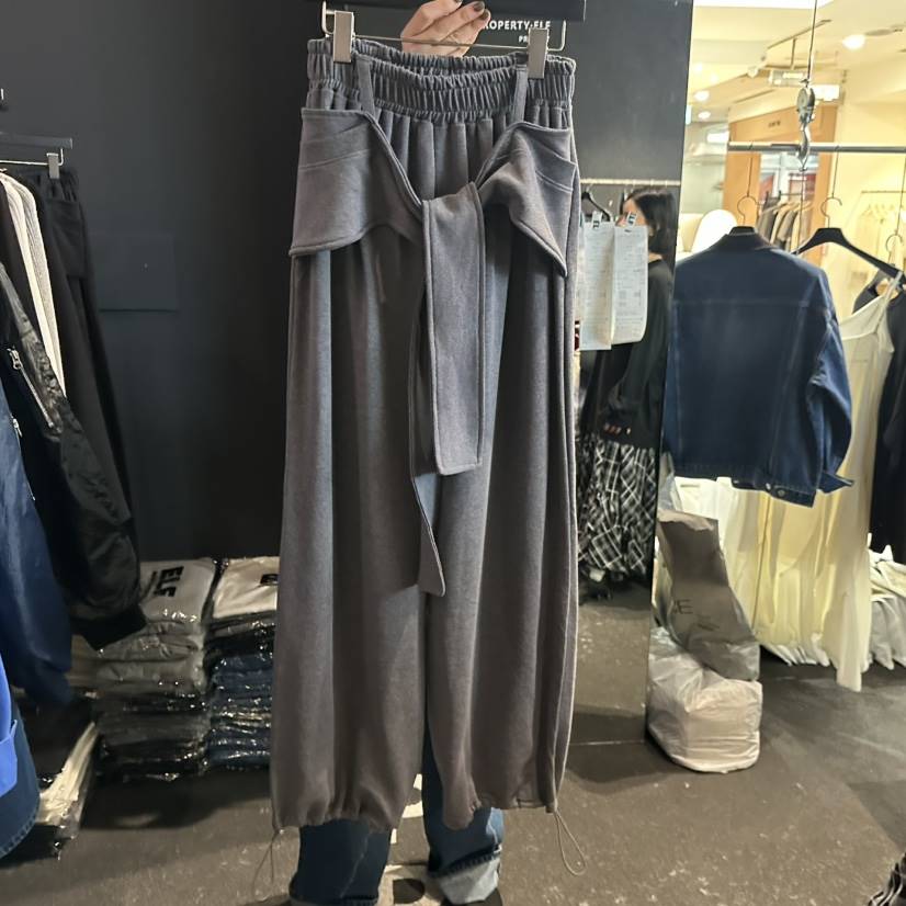 ELF-L東大門直郵女裝新款時尚真品休閑職業休閑褲含腰帶PROJECT ELF/ELF-L休閑褲