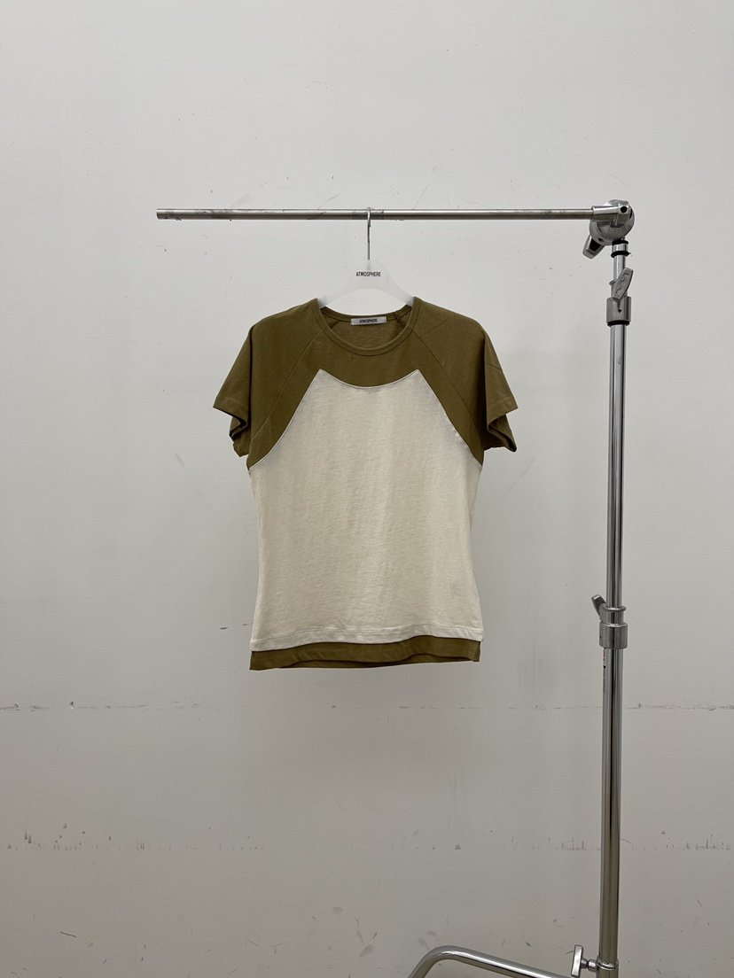 ATMOSPHERE東大門實拍女士新款休閑時尚人氣推薦熱賣職業T恤ATMOSPHERE/BLINGT恤