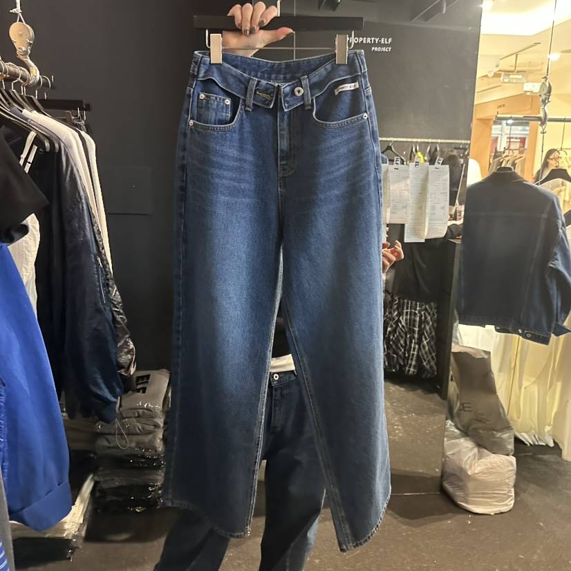 ELF-L韓國代購女士新款職業休閑人氣26春夏真品熱賣牛仔褲PROJECT ELF/ELF-L牛仔褲