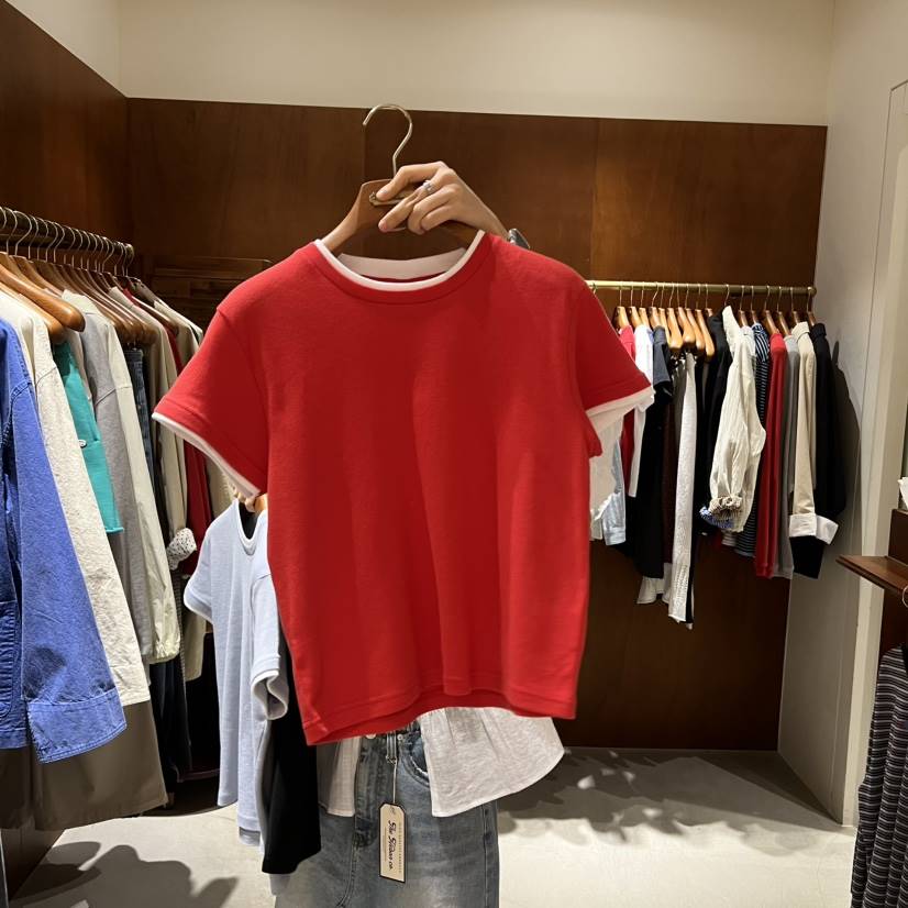 HEBON東大門實拍女士新品人氣時尚真品熱賣職業T恤不含項鏈HEBONT恤