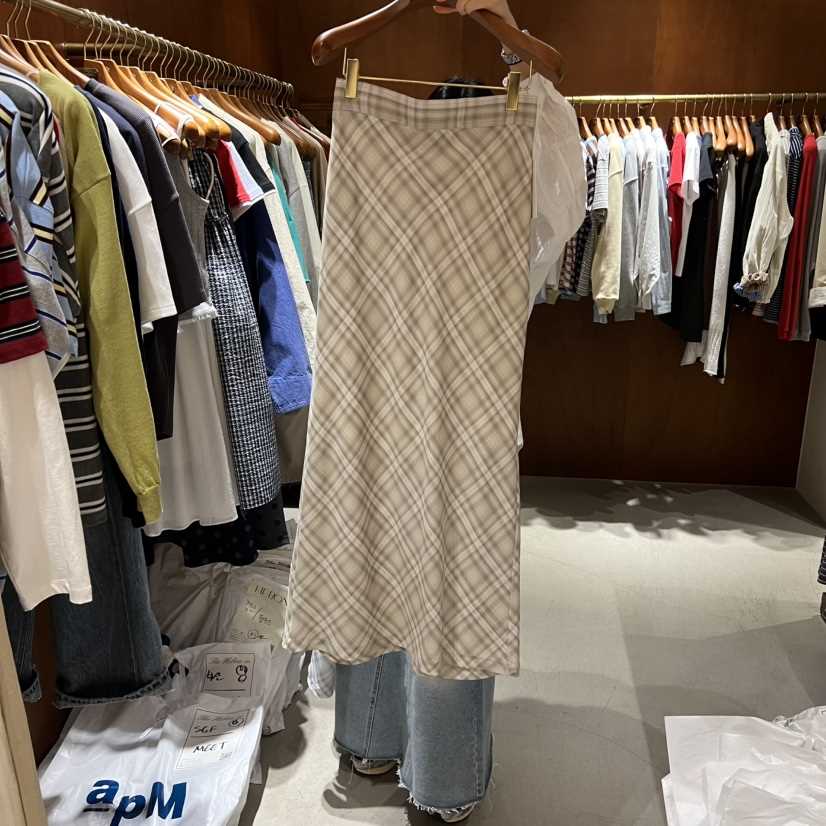 HEBON韓國代購女裝新款26春夏人氣職業真品時尚熱賣推薦長裙HEBON長裙