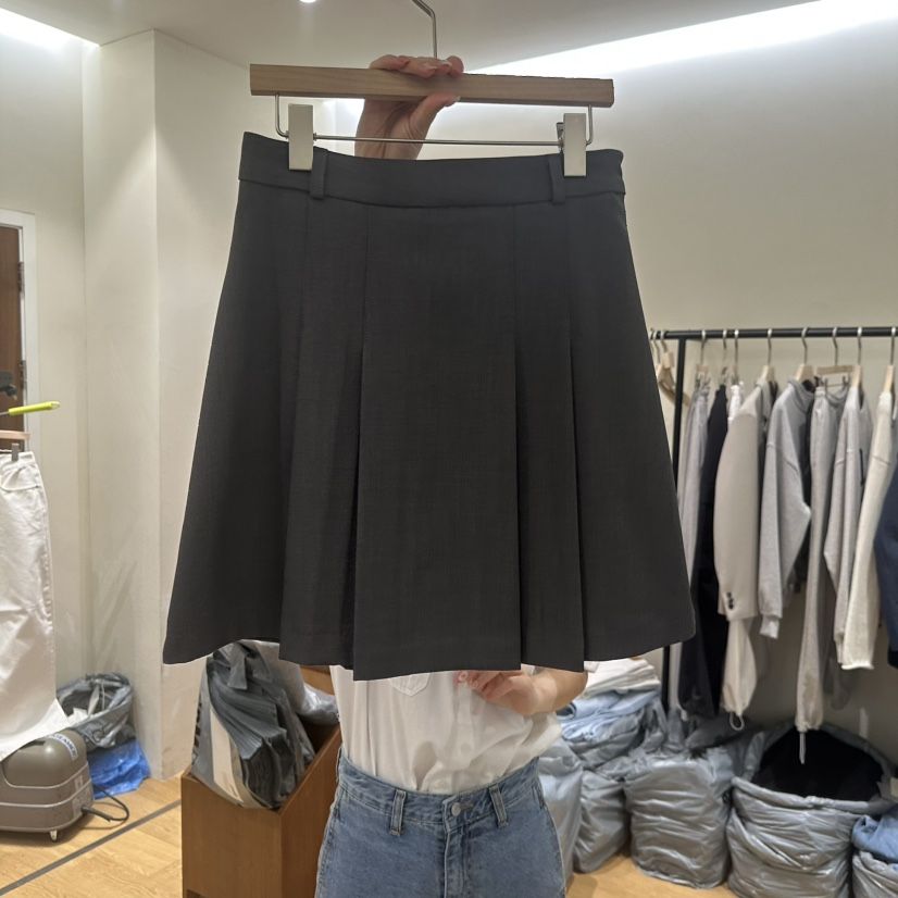 GILLI東大門實拍女士新款熱賣職業26春夏人氣時尚短裙褶皺GILLI短裙