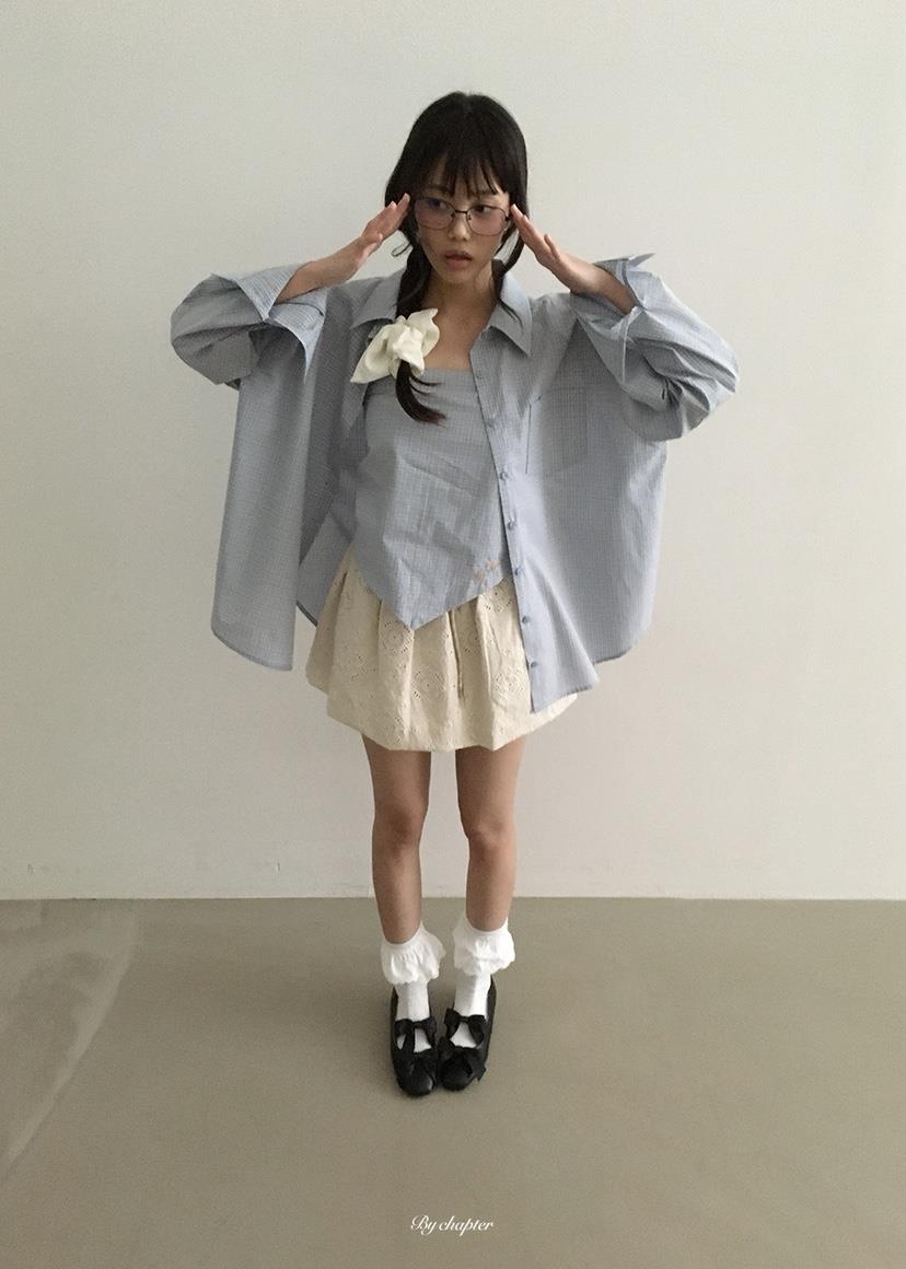 BY CHAPTER東大門直郵女裝新款熱賣時尚人氣套裝套裝圍巾BY Chapter套裝