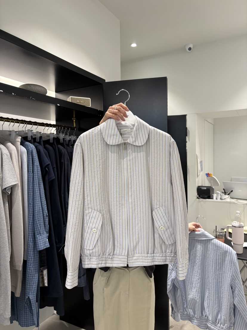 CREAM-P韓國東大門直郵女士新品職業熱賣26春夏夾克柔軟CREAM-P夾克