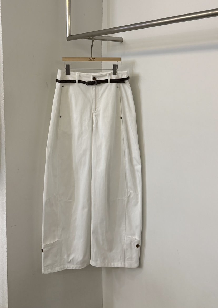 TWENTY FOUR SEVEN24-7東大門代購女裝新款人氣休閑褲含腰帶TEWNTY FOUR SEVEN24-7休閑褲