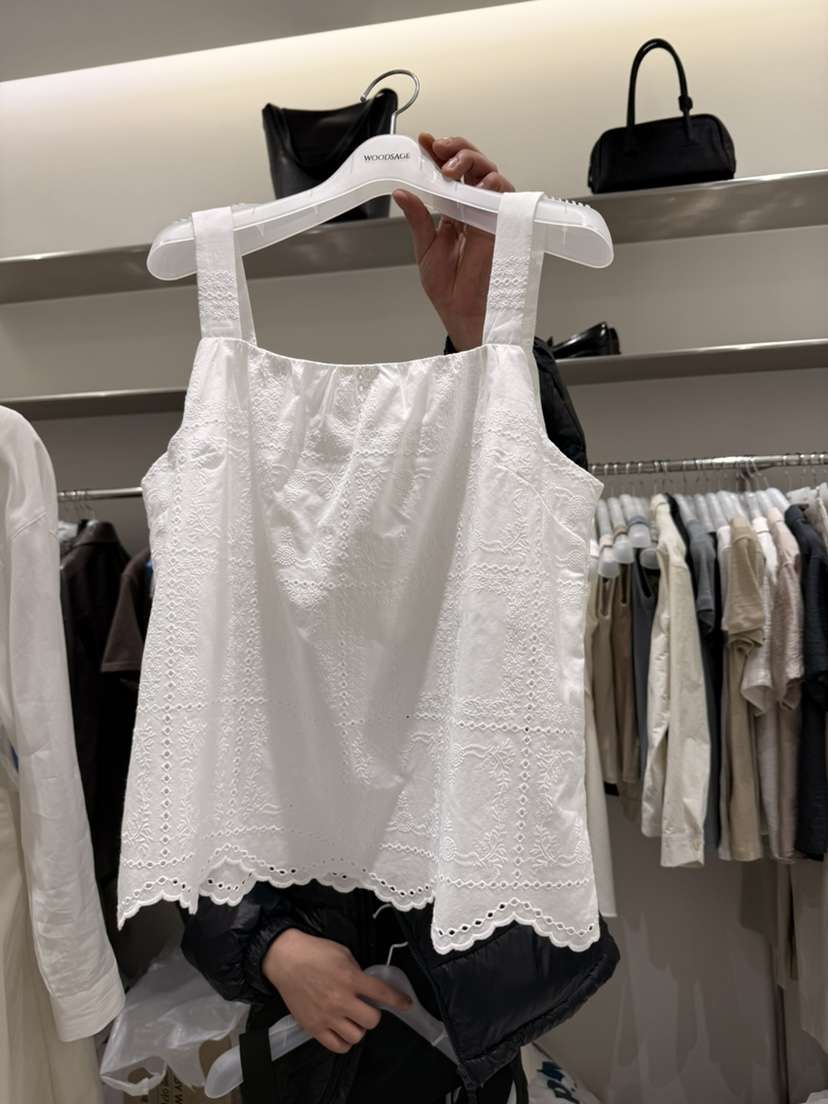 WOOD SAGE韓國東大門直郵女士新款人氣熱賣推薦吊帶背心WOOD SAGE吊帶/背心