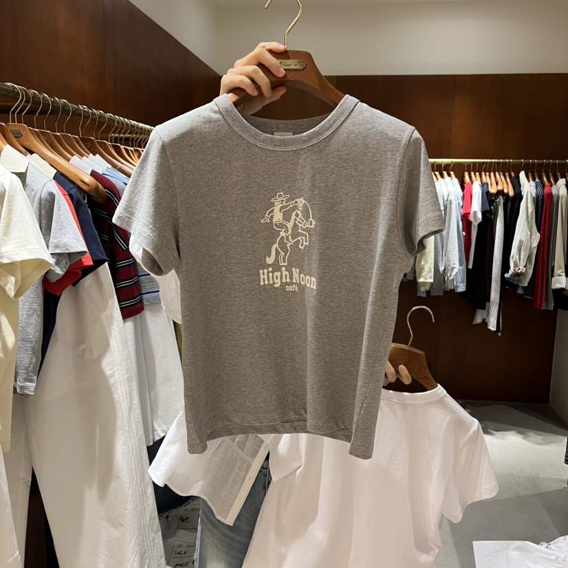 HEBON東大門直郵女裝新款推薦時尚人氣26春夏職業休閑T恤HEBONT恤