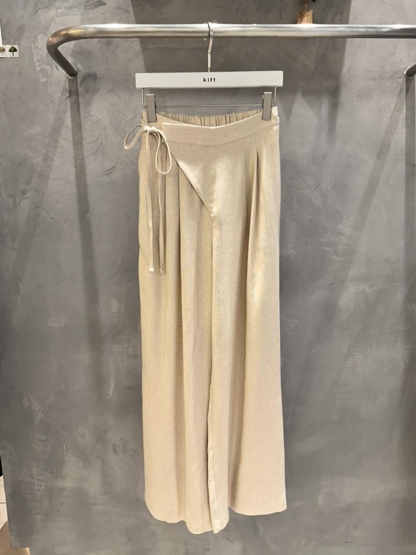 KIFF東大門直郵女裝新款人氣推薦職業休閑熱賣休閑褲亞麻KIFF休閑褲