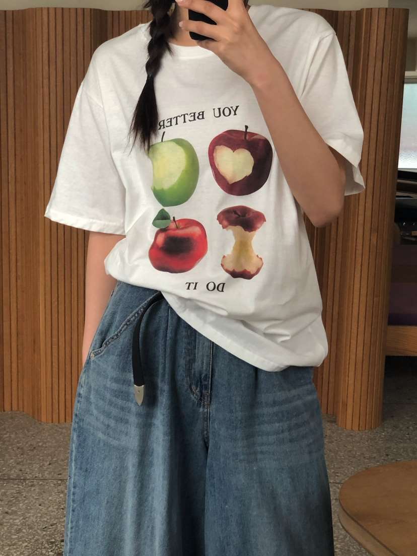 ONDO-P東大門實拍女士新款真品休閑熱賣人氣時尚26春夏T恤ONDO-PT恤