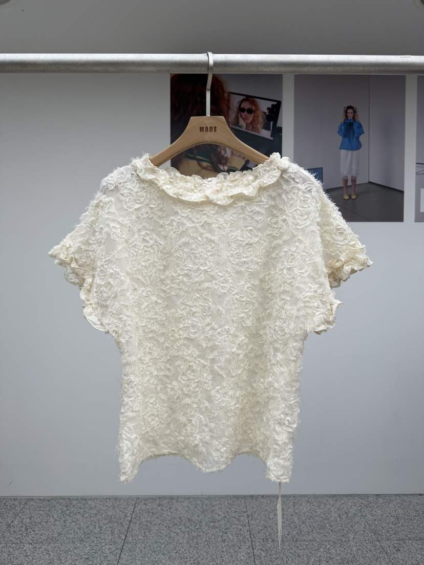 MADE-P東大門代購女裝新品26春夏真品熱賣職業襯衫蕾絲衫MADE-P襯衫/蕾絲衫