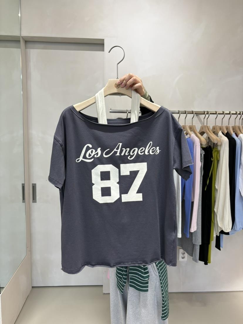 LIVE AID-P東大門代購女士新品職業休閑26春夏人氣時尚T恤LIVE AID-PT恤