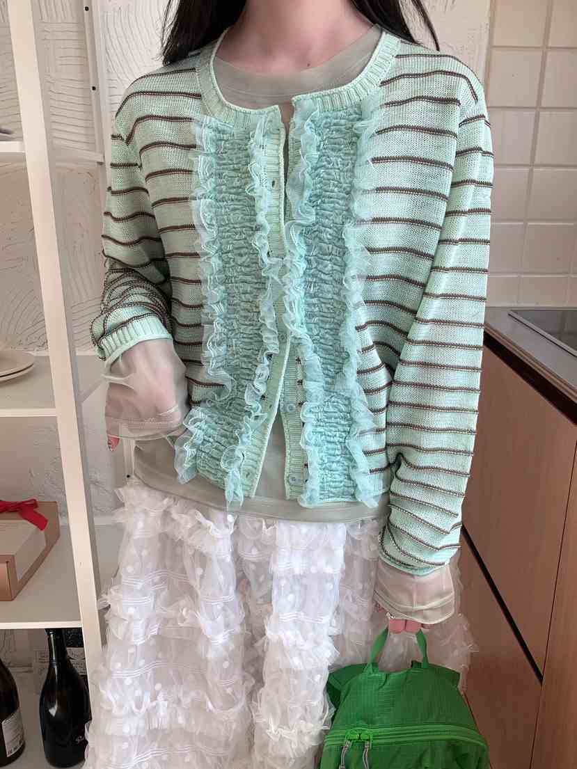 MAISONDEGLORY東大門代購女裝新款時尚熱賣職業針織衫開衫MAISON DE GLORY針織衫