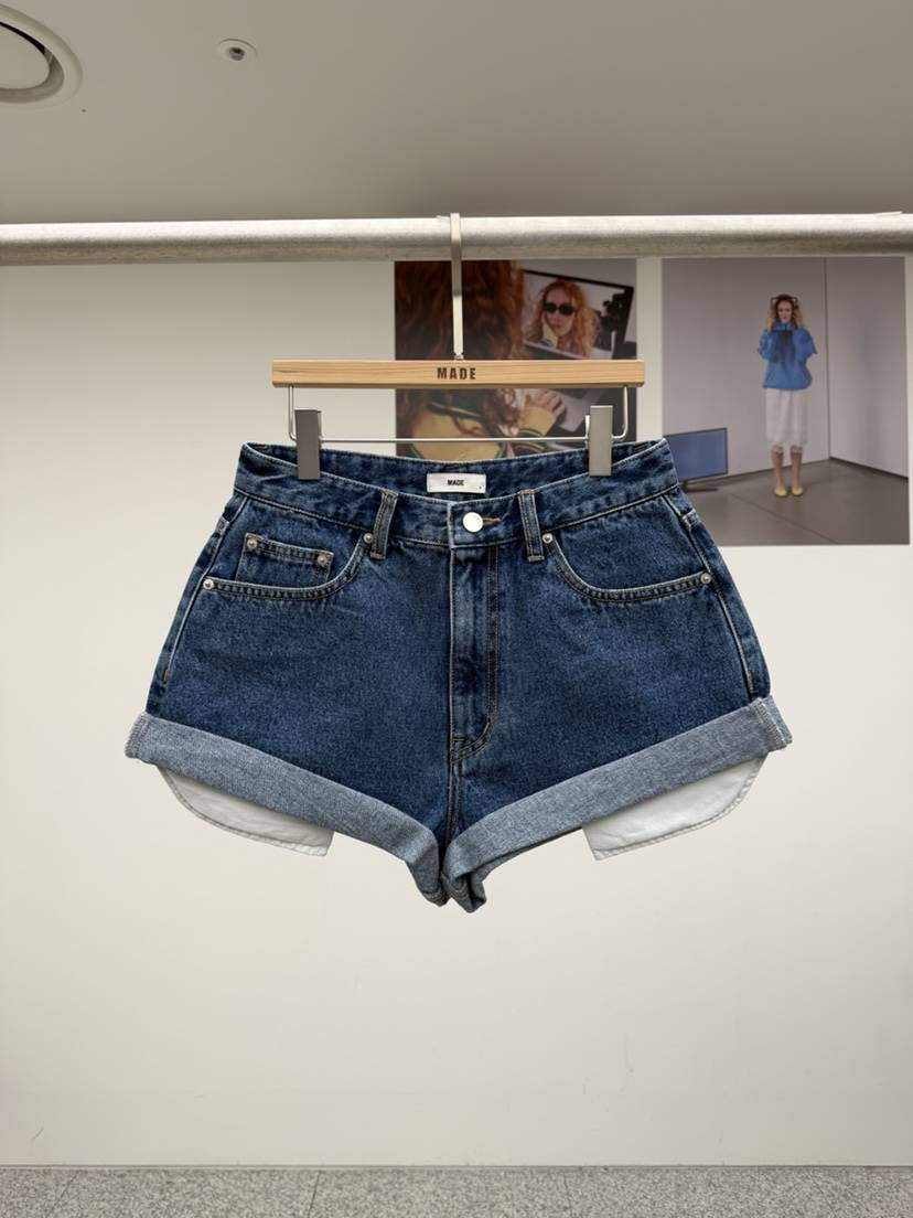 MADE-P韓國代購女士新品時尚推薦熱賣休閑26春夏職業牛仔褲MADE-P牛仔褲