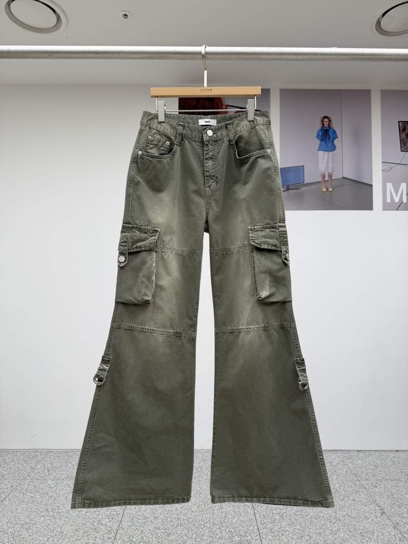 MADE-P韓國代購女士新品真品職業人氣時尚休閑26春夏牛仔褲MADE-P牛仔褲