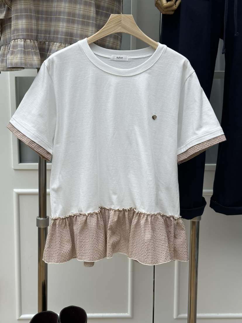 RE:FRESH-L韓國代購女裝新款人氣推薦真品休閑職業時尚T恤RE:FRESHT恤