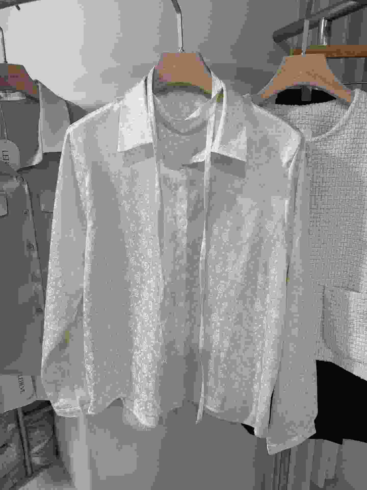 LEHEVE韓國東大門代購女士新款推薦人氣襯衫蕾絲衫含腰繩LEHEVE-MY YOUNG兩件起襯衫/蕾絲衫