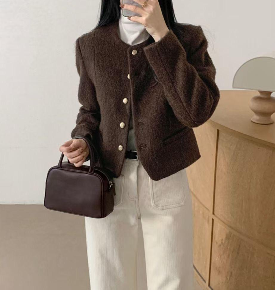 LEHEVE韓國東大門直郵女裝新品時尚推薦職業26春夏熱賣夾克LEHEVE-MY YOUNG兩件起夾克