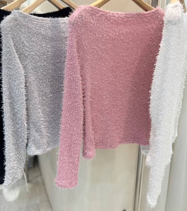 LEHEVE韓國直郵實拍女裝新款26春夏時尚熱賣針織衫不含腰帶LEHEVE-MY YOUNG兩件起針織衫