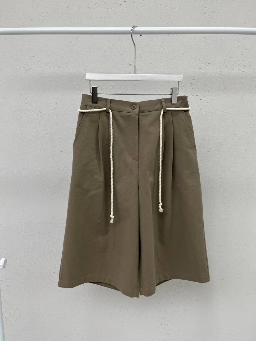 BEAMING SEOUL韓國代購女裝新品職業熱賣人氣短褲含腰繩BEAMING SEOUL短褲