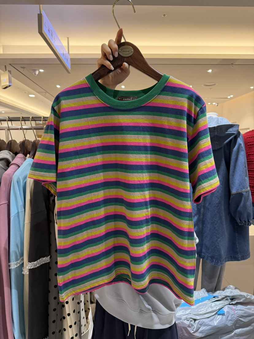 CAMEL-P韓國東大門代購女士新品休閑T恤Came_l 家T恤