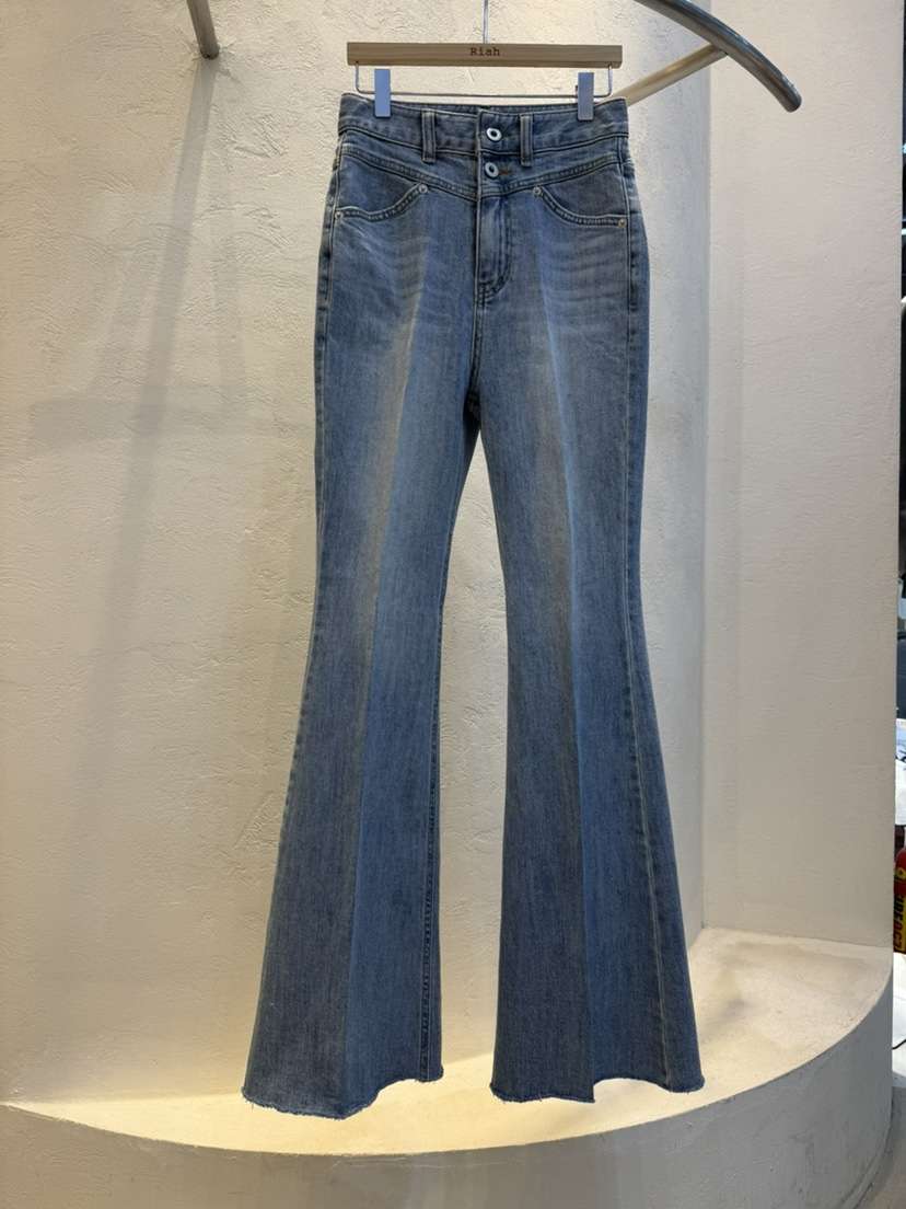 RIAH韓國代購女裝新款熱賣職業26春夏時尚休閑人氣牛仔褲RIAH牛仔褲
