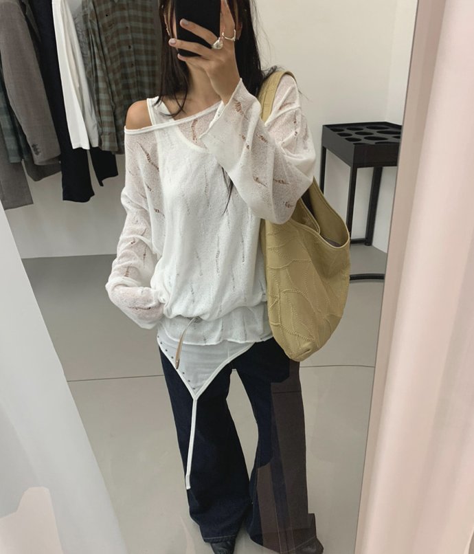 RABONE韓國東大門直郵女裝新款推薦26春夏熱賣職業針織衫RABONE針織衫