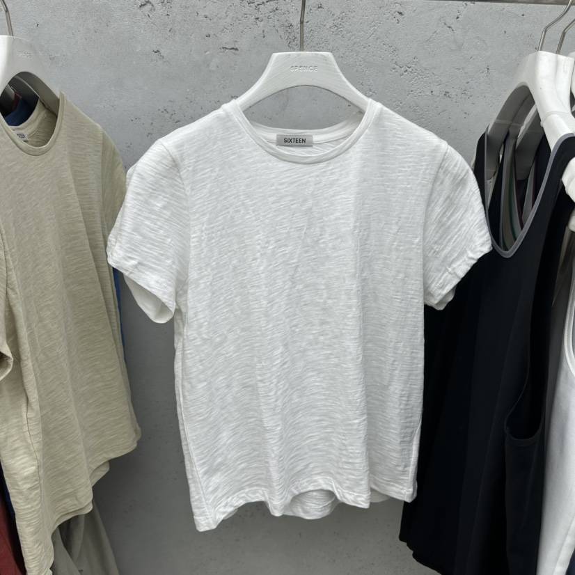 SIXTEEN韓國東大門代購女士新品推薦熱賣26春夏人氣休閑T恤SIXTEENT恤