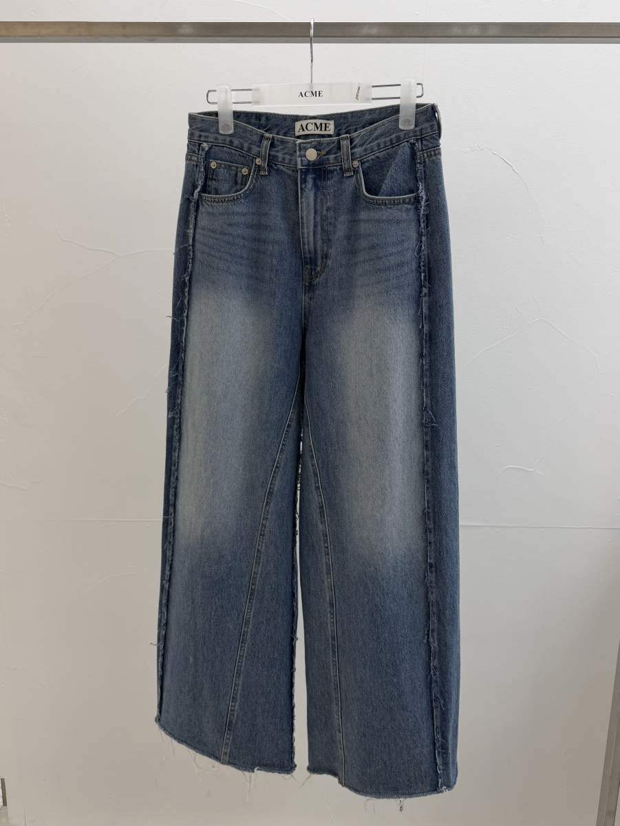ACME韓國直郵實拍女士新款休閑推薦職業熱賣26春夏牛仔褲ACME牛仔褲