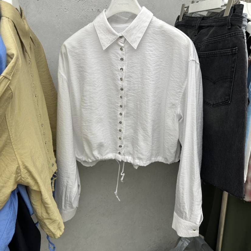 SIXTEEN韓國直郵女裝新款休閑推薦26春夏熱賣職業襯衫蕾絲衫SIXTEEN襯衫/蕾絲衫