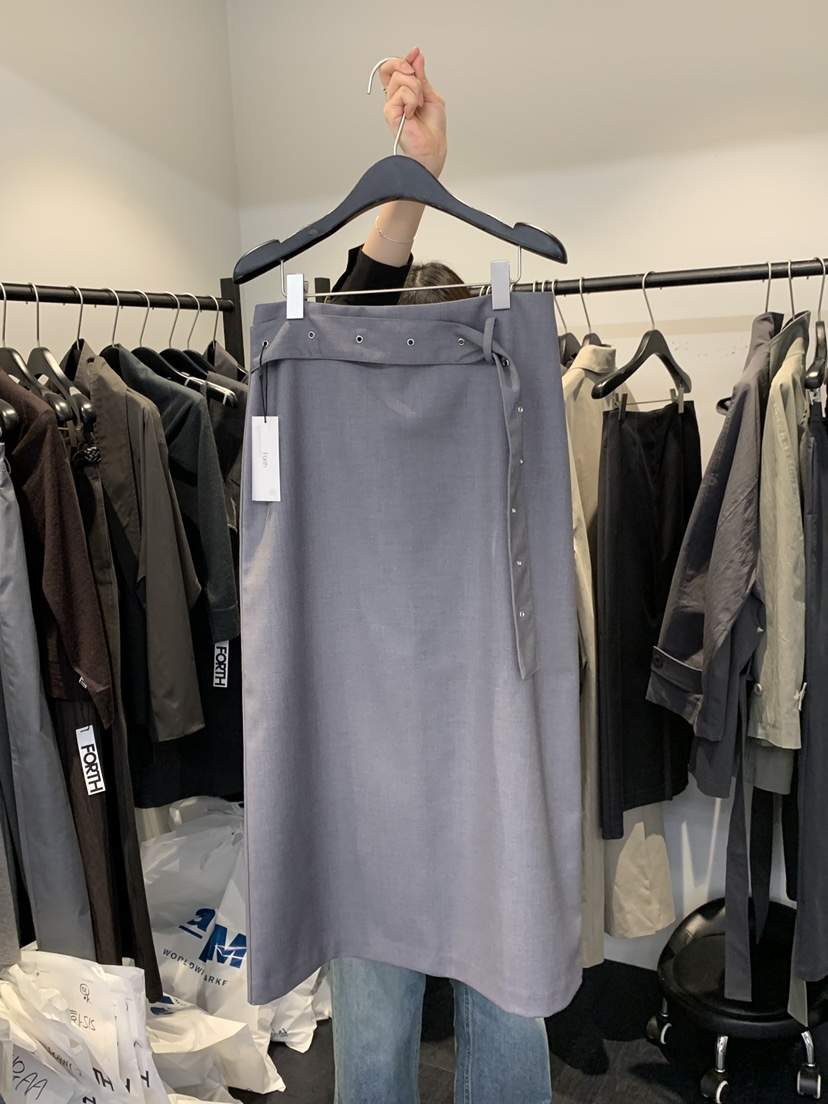 FORTH韓國直郵女裝新款休閑推薦26春夏時尚熱賣人氣職業長裙FORTH長裙