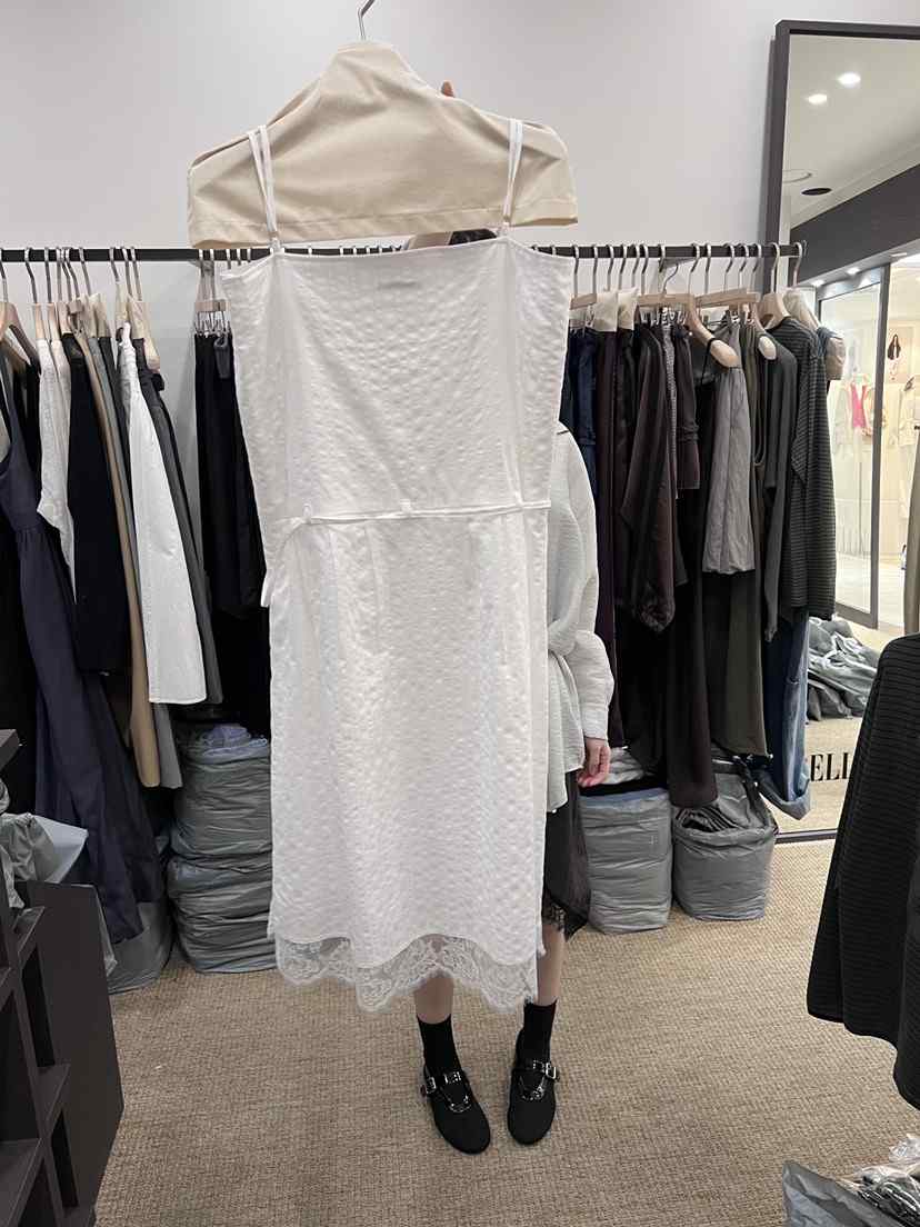 BRELLIN韓國直郵女裝新款職業26春夏推薦熱賣人氣連衣裙蕾絲BRELLIN連衣裙