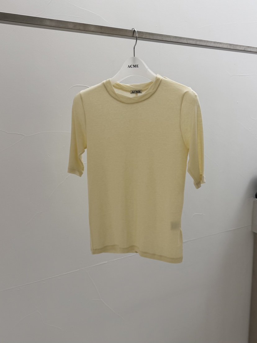 ACME韓國直郵女士新品推薦休閑人氣26春夏時尚T恤美利奴羊毛ACMET恤