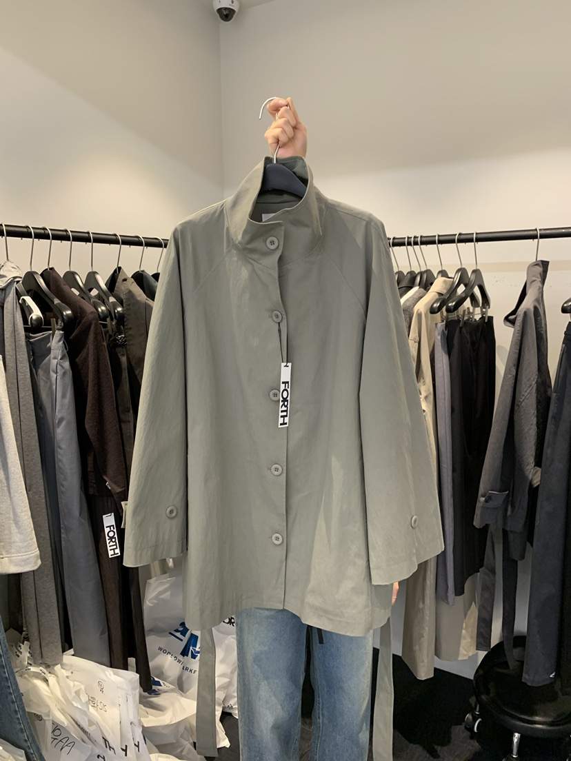 FORTH韓國直郵女裝新品人氣職業休閑推薦熱賣26春夏夾克含腰帶FORTH夾克