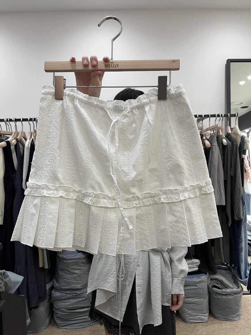 BRELLIN韓國直郵實拍女士新品26春夏休閑時尚人氣熱賣短裙BRELLIN短裙