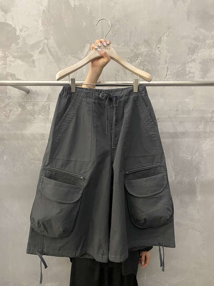 THE VETIVER-A東大門代購女裝新款時尚休閑人氣短褲拉鏈VETIVER短褲