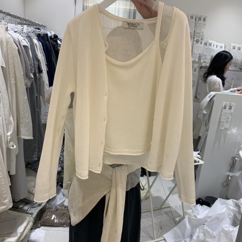 MONDAY TO SUNDAY韓國直郵女裝新款職業熱賣時尚套裝套裝MONDAY TO SUNDAY套裝