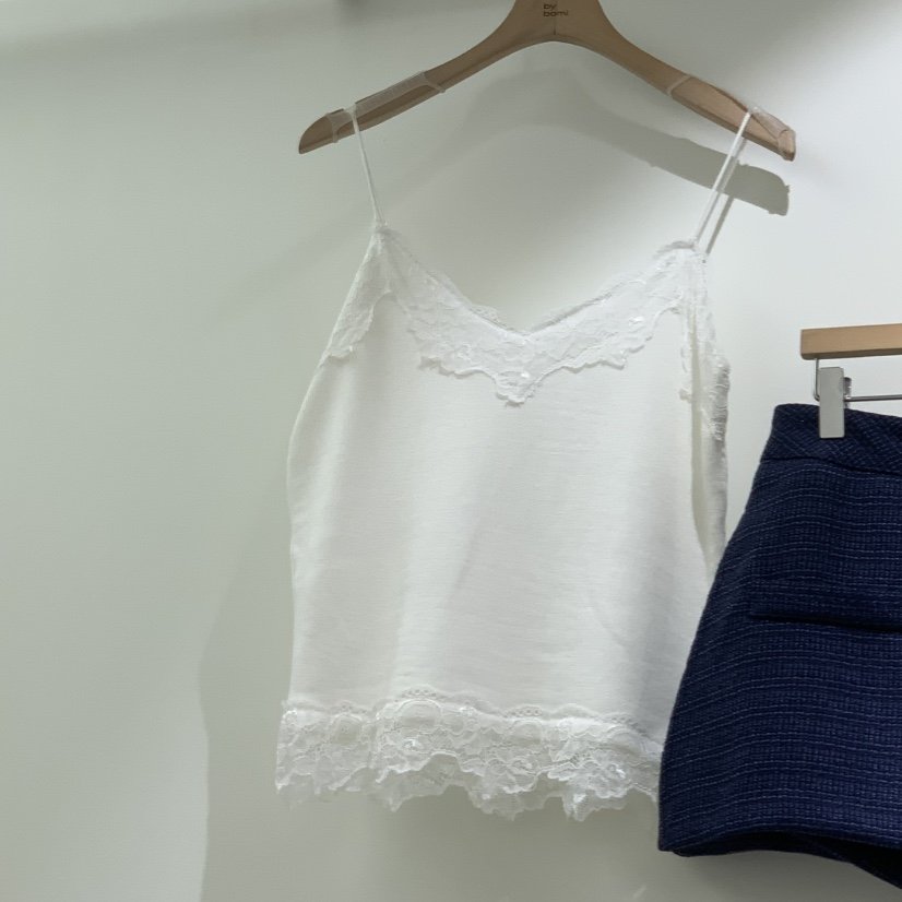 BY BOMI東大門實拍女裝新品真品人氣推薦休閑26春夏吊帶背心BY BOMI吊帶/背心