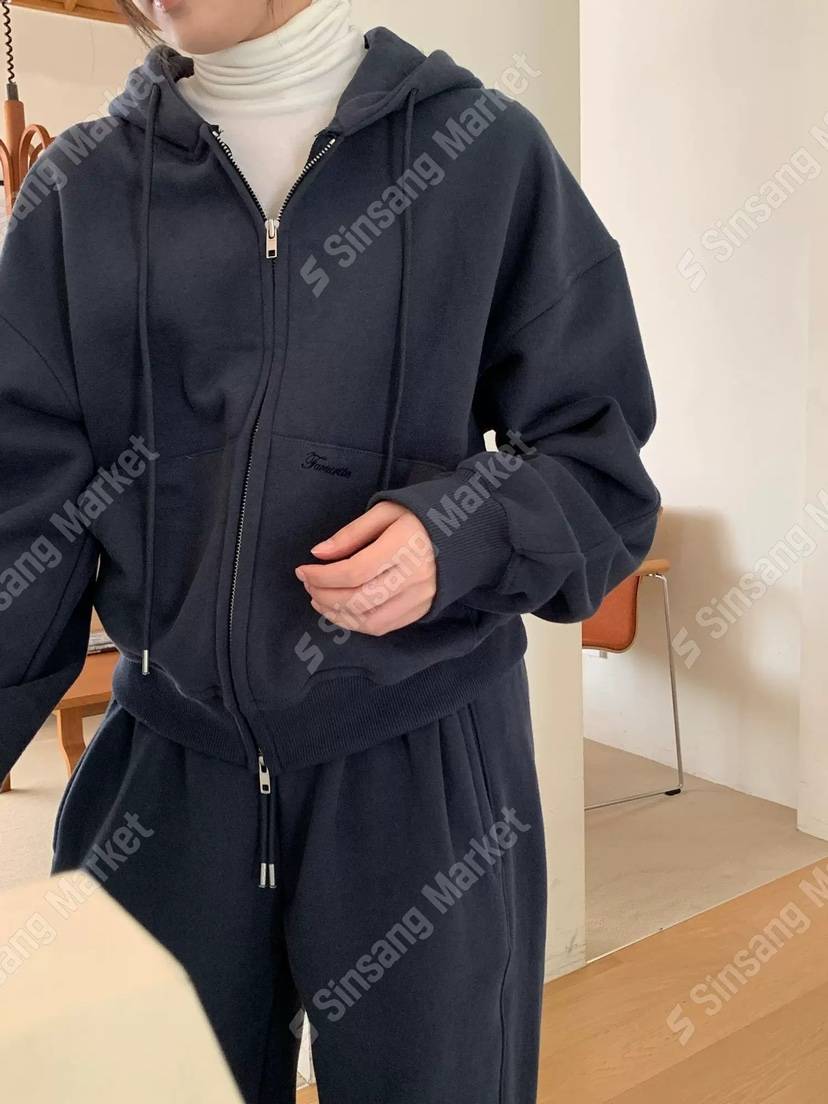 FAVE/FAVOURITE韓國東大門代購女裝新款時尚夾克連帽衫加絨刺繡FAVE/FAVOURITE夾克