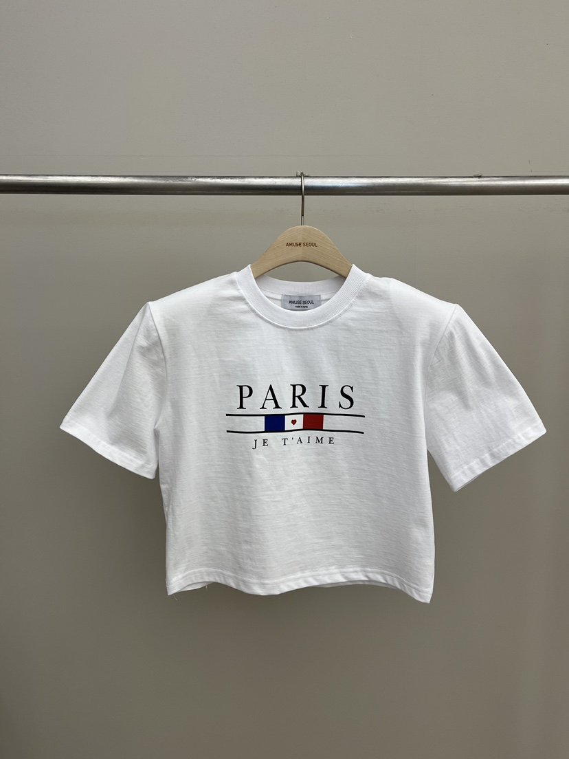 AMUSE SEOUL韓國直郵實拍女裝新品職業熱賣時尚人氣休閑T恤AMUSE SEOULT恤
