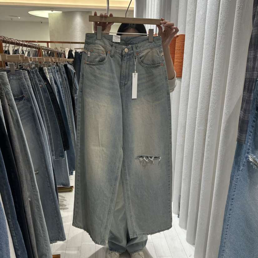 GRAYMELLOW韓國東大門代購女裝新款熱賣時尚職業推薦牛仔褲GRAYMELLOW牛仔褲