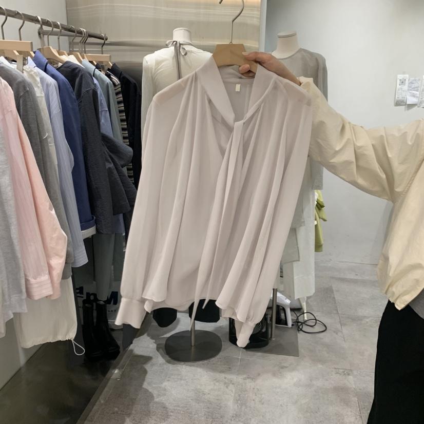 CHAE韓國東大門直郵女裝新款熱賣人氣推薦襯衫蕾絲衫雪紡CHAE襯衫/蕾絲衫