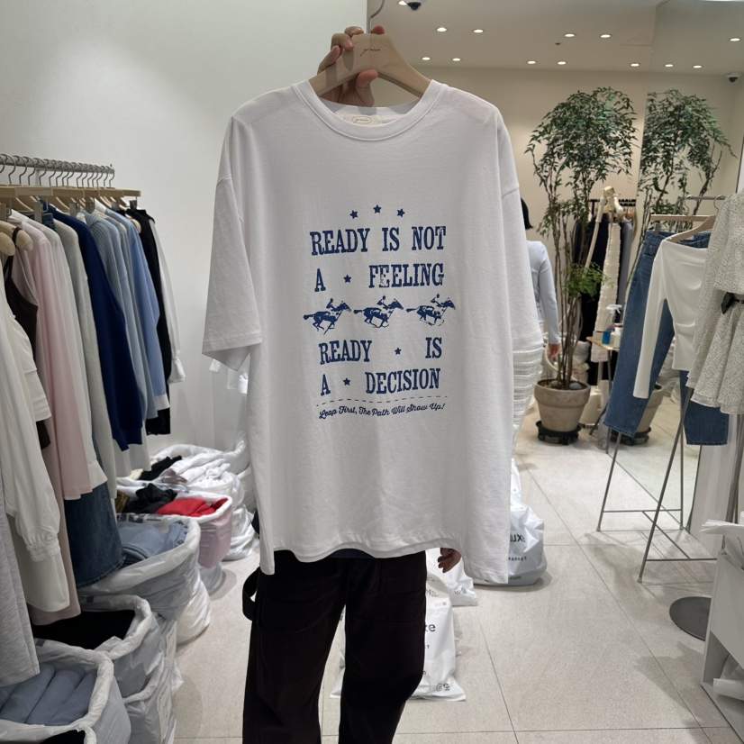 GRACIA韓國直郵女士新品休閑時尚推薦26春夏職業人氣T恤填充GRACIAT恤