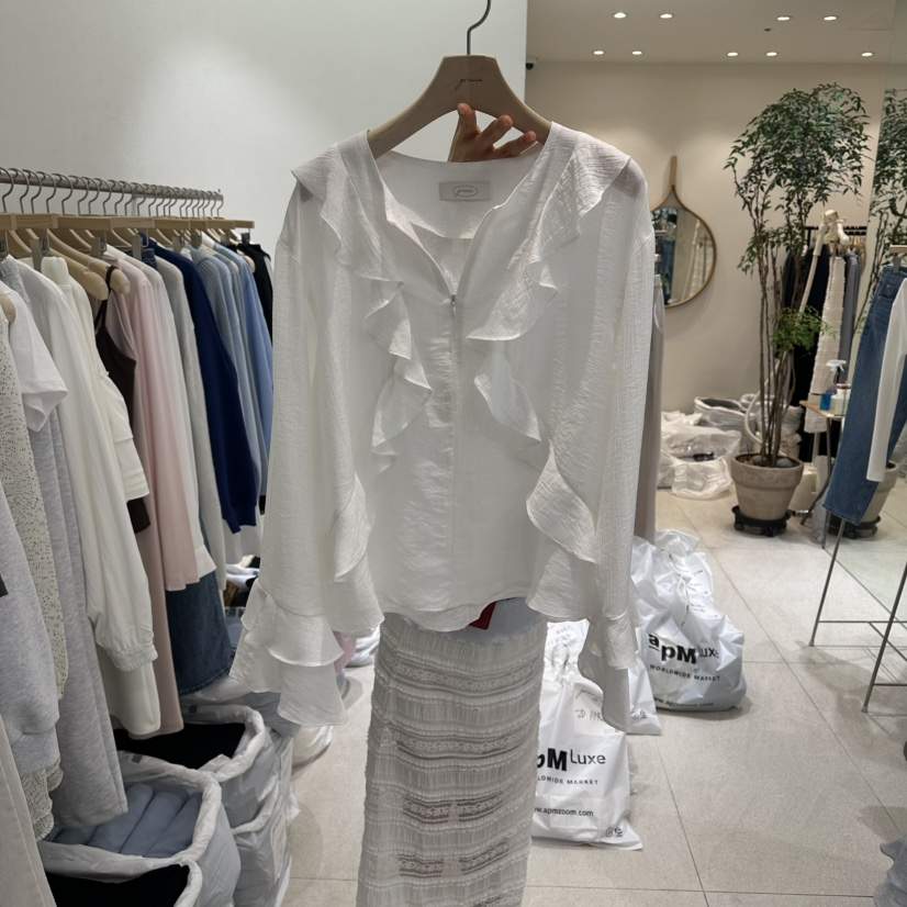 GRACIA韓國直郵女士新品職業26春夏推薦人氣熱賣襯衫蕾絲衫GRACIA襯衫/蕾絲衫