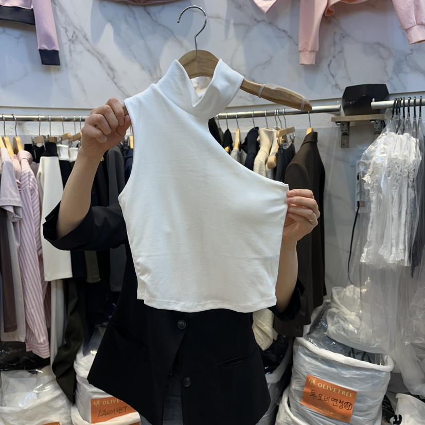 OLIVE TrEE韓國直郵實拍女裝新款職業人氣休閑推薦吊帶背心OLIVE TrEE吊帶/背心