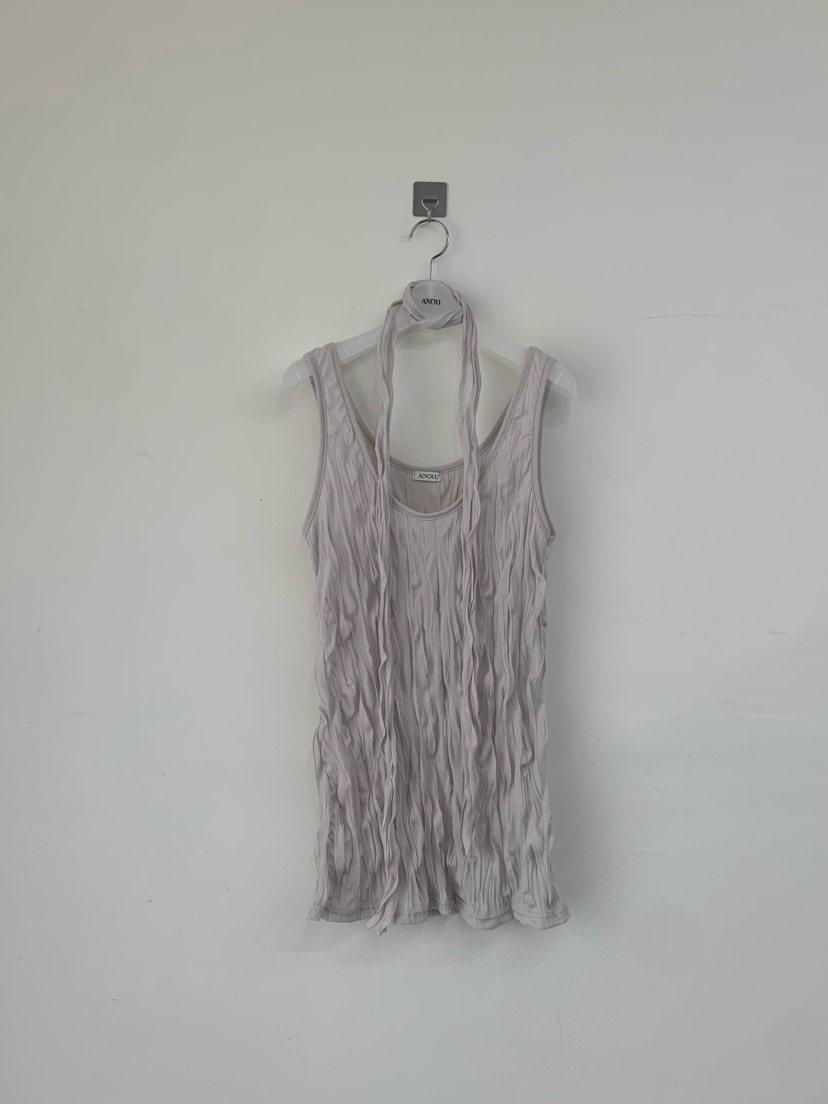 ANOU韓國代購女裝新款熱賣職業推薦26春夏吊帶背心含圍巾ANOU吊帶/背心