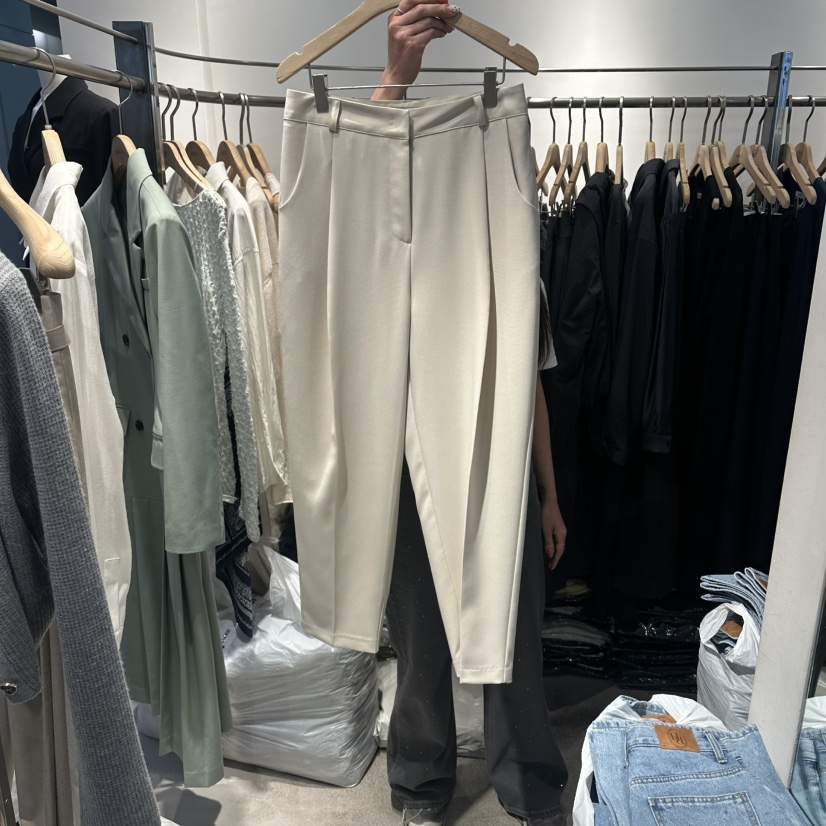 HABLE韓國代購女裝新款時尚休閑職業推薦26春夏人氣休閑褲HABLE休閑褲