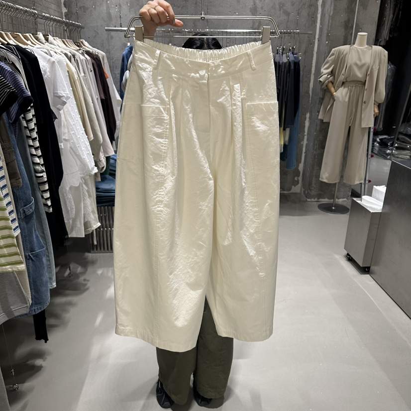 JUNI韓國東大門直郵女士新款熱賣推薦職業26春夏休閑褲口袋my juni休閑褲