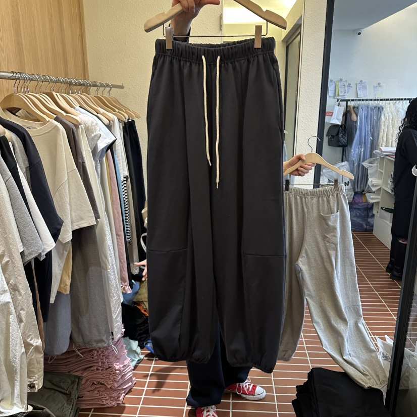 CHOI-L韓國東大門代購女士新品推薦熱賣休閑26春夏休閑褲鏤空CHOI休閑褲